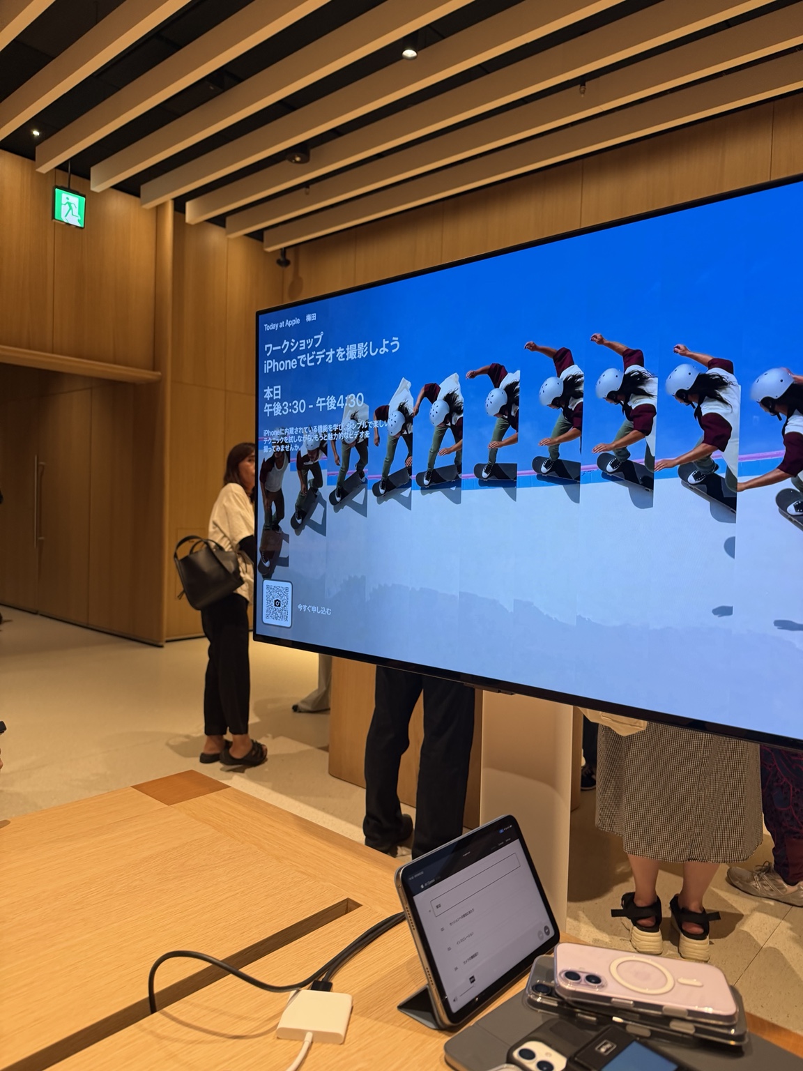 Today at Appleのワークショップの様子